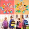 28 Pop Fidget Toy with Cartoon Keyring Party Bag Children's