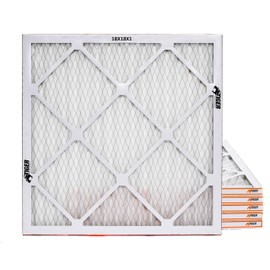 Tiger Tough 18x18x1 MERV 8 Air Filter, High-Performance AC Furnace & HVAC Filter, 6-Pack