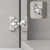 Furniware 20 Pieces 1-5/16 in Overlay Soft Close Concealed Hinge