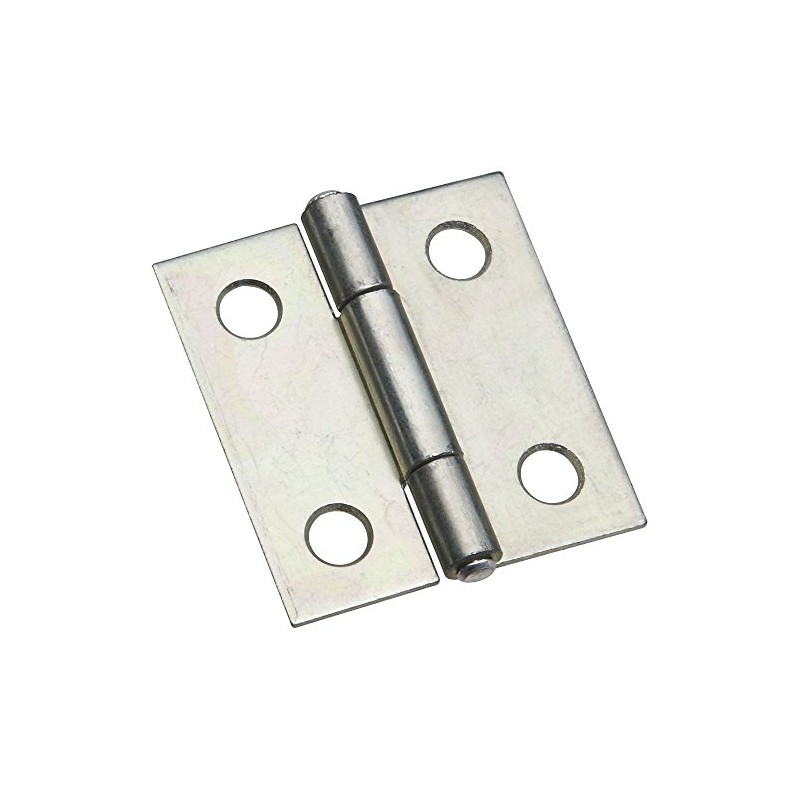 National Hardware N146-043 V518 Non-Removable Pin Hinges in Zinc plated,