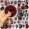 Calaveras Signos Góticos 50 Calcomanias Stickers Pvc Vs Agua Calaveras