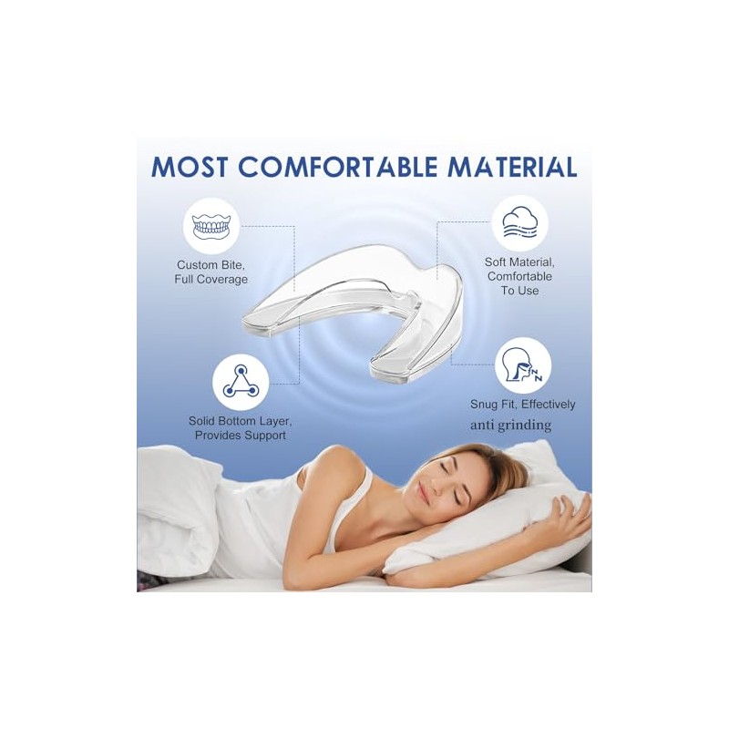 Anti Grinding Guard for Clenching Teeth at Night, Teeth Grinding