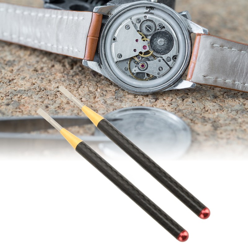 2pcs Watch Hairspring Collet Levers Tool Watch Hairspring Collets Remover