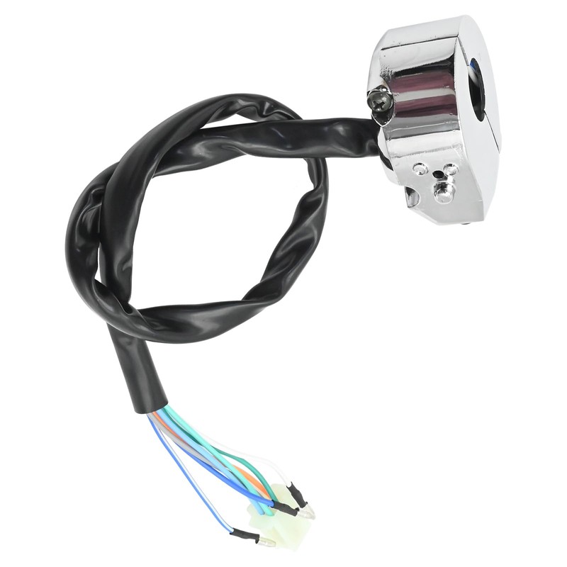Aynaxcol Motorcycle Function Switch, Turn Signal Horn Headlamp Switches, Motorcycle