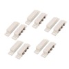 LYLGO 5 Count White Magnetic Door Switch, NO/NC, Wired, Screw-In,