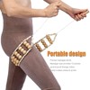 Back Massage Roller Therapy Massage Rope Wooden Massage Belt for