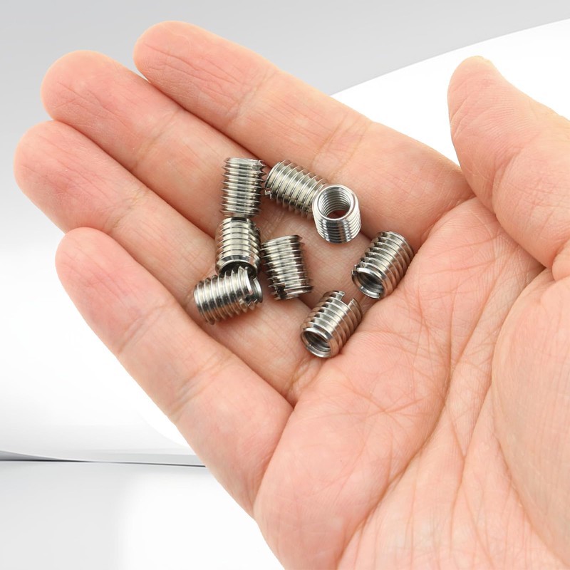 15 threaded inserts, threaded sleeve, M8 to M6 x 15