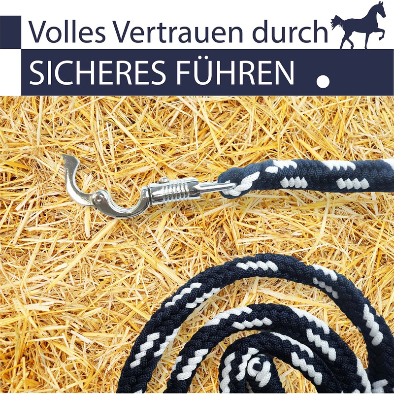 Lead Rope Horse Tie Rope for Horses with Sturdy Panic