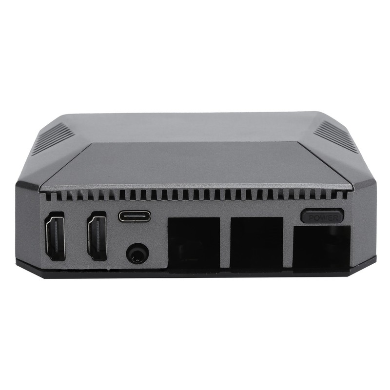 For Raspberry Pi 4B Case Aluminum Alloy Cooling Shell Metal