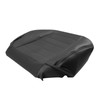 SecosAutoparts Driver & Passenger Bottom Leather Seat Cover Black Compatible