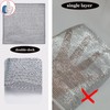 QHC KOCK Non-Scratch Wire Dishcloth,(Silver, 30 Pack) Bilayer Multipurpose Wire