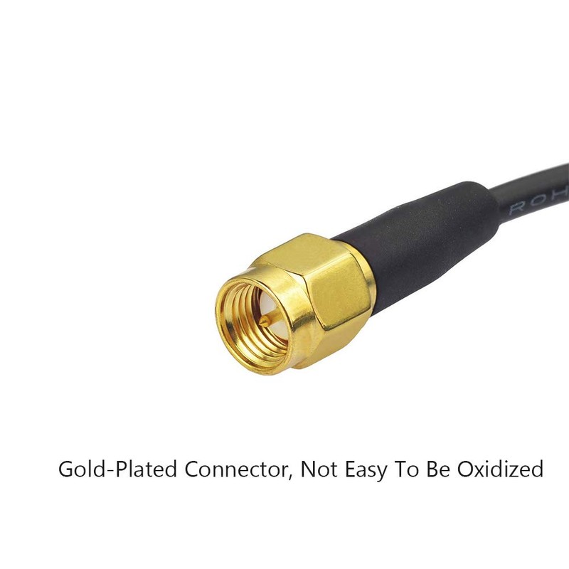 Antena GPS activa impermeable para vehículos con conector SMA macho