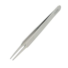 Rubis Stainless Steel Eyelash Tweezers with Straight Tips for Attaching False Eyelashes, 1K2A02,Rubis Switzerland Swiss Made World Renowned Precision
