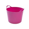 Whitefurze 14L Flexible Tub - Pink