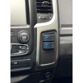 CBC 2013-2018 RAM Pocket Cubby MARINE ROCKER SWITCH Mount ONLY RH 1500 2500 3500