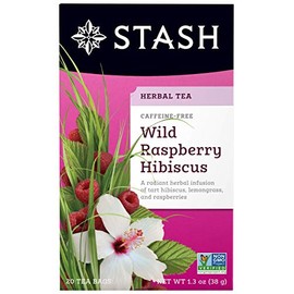 Stash Tea Wild Raspberry Hibiscus (Pack of 3)