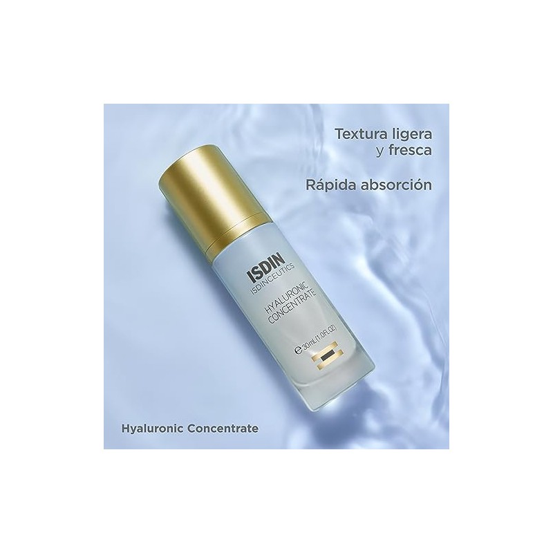 Isdin Isdinceutics Hyaluronic Concentrate Serum Facial Ligero Ultrahidratante Acido Hialuronico
