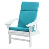 Adirondack Chair High Density Foam Cushions,High Back Outdoor Rocking Chair