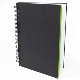 Artgecko Mixed Media Sketch Book A5 Portrait - 80 Pages (40 Sheets) 150gsm White Cartridge Paper