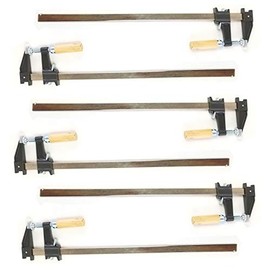 EDM - Set of 6-24" BAR CLAMP Heavy Duty Woodworking Tools Quick Release