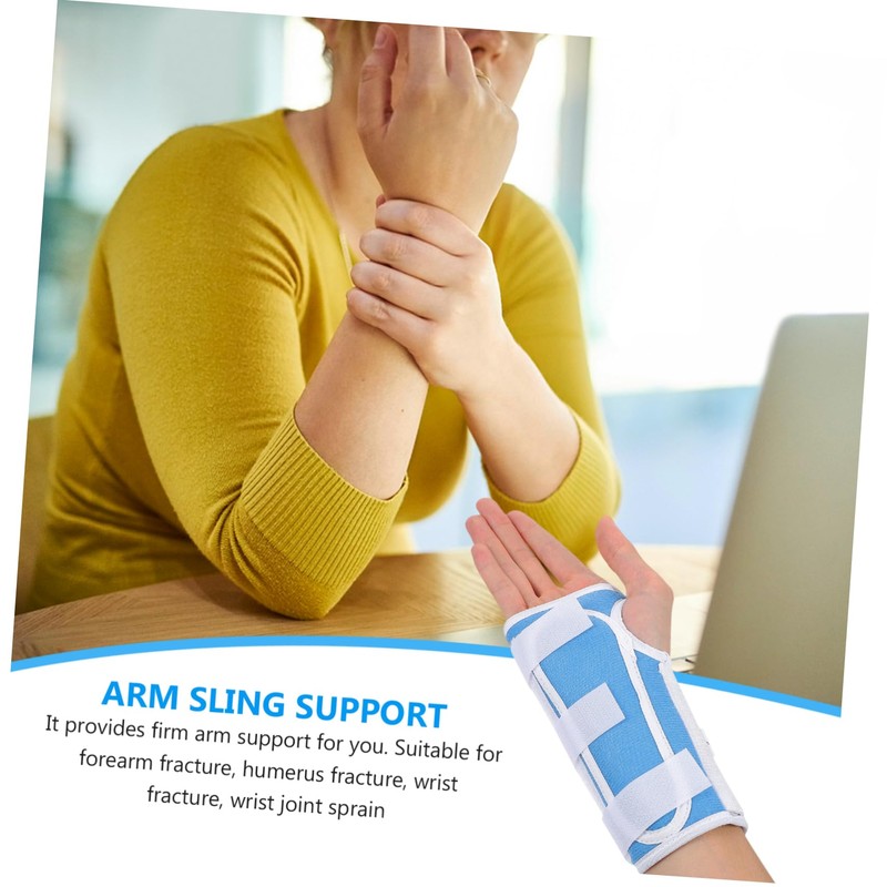 Minkissy 2pcs Arm Fixed Strap Comfort Forearm Sling for Support