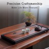 JIKUGO Bamboo Tea Tray Home Office Japanese Tea Set Tea