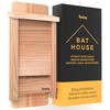 Bat House - Handcrafted Bat Box for Outside from Cedar
