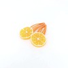 2Pcs Orange Slice Snap Hair Clips for Women Girls Bangs
