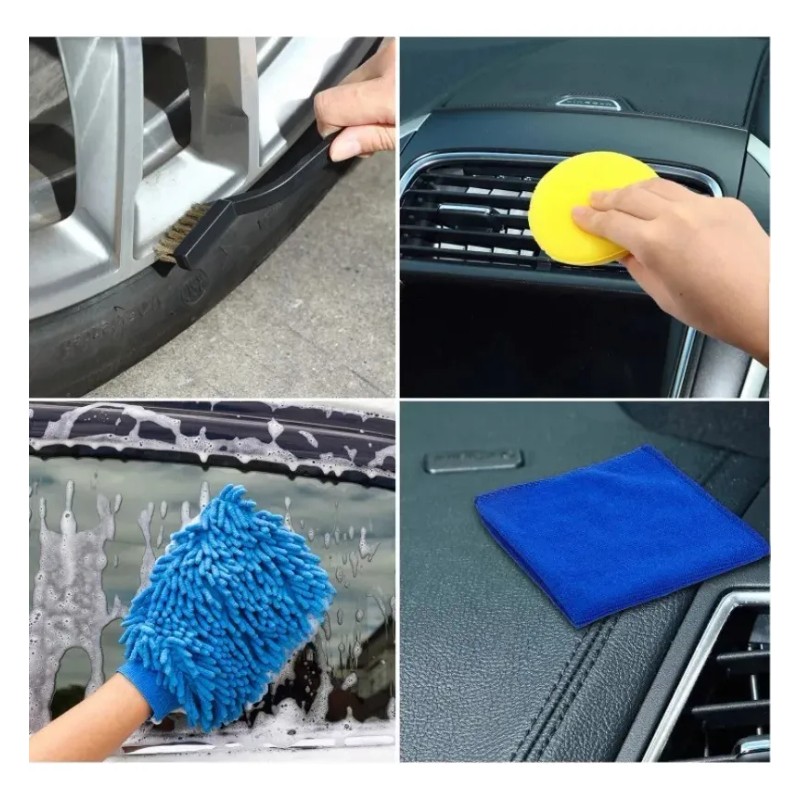 Paño De Limpieza Franela Negro 15 U Pack X 15