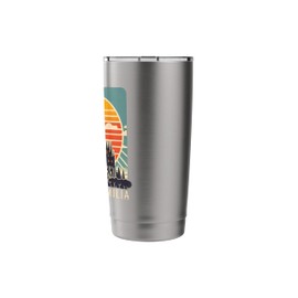Sagrada Familia Barcelona Spain Souvenir Retro Vintage Sun Stainless Steel Insulated Tumbler