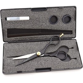 Professional hair scissors, sharp hairdresser and thinning scissors, perfect hair cutting for men and women.