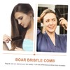 Beavorty Hair Styling Comb Bristle Brush Hairdressing Comb for Smooth