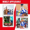 Happybuy Rolling Sports Ball Storage Cart, Lockable Basketball Cage with