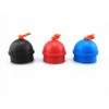 Honbay 3pcs Mix Color Rubber Pool Table Billiard Cue Chalk