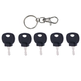 JEENDA Ignition Keys 14707 14607 14603 5755124 8035807 for Bobcat New Holland Industrial JCB Bomag Hamm Roller Compaction Dynapac Terex Vibromax Volvo Ford Moxy 85804675 05755125 (5)