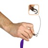 Karteo Lanyard with Carabiner Purple [Pack of 10] Lanyard Lanyards