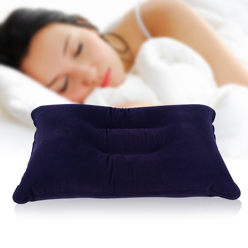 Camping Pillow, Folding Ultralight Inflatable Pillow Back Lumbar Support Pillow