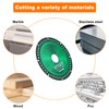 sourcing map 5pcs 4" Diamond Saw Blade, 20mm Arbor Cut