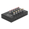 10 Channel Audio Mixer with 3.5mm Jack 10 Input 2