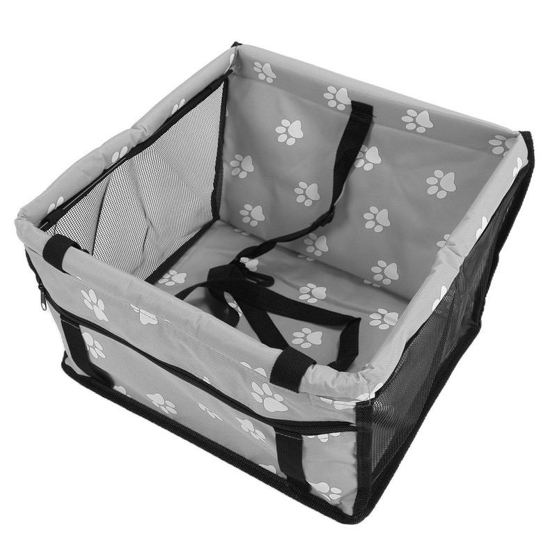 Bear Paw Pattern Pet Carrier Cage Washable Pet Car Travel