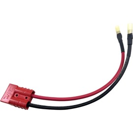 RCPW 50A Red Anderson SB50 Battery Power Connector Repair Harness w/Leads, Used for Buyers SaltDogg Salt Spreader Power Controllers
