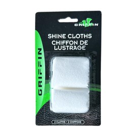Griffin Shoe Care - Shine Cloths - Polishing and Buffing Multipurpose Wipes