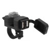 PopBabies Cargador Moto Doble Usb 2.1a Celular Gps Adaptable Universal