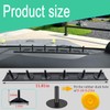 WLORYB Duck Holder for Jeep,Aluminum Slide Rail Duck Mount for