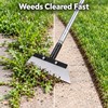 Heavy-Duty Steel Garden Weeding Shovel – Multi-Purpose Weed Removal and