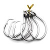 11/0-16/0 Big Game White Forged Offset Circle Hooks Shark &