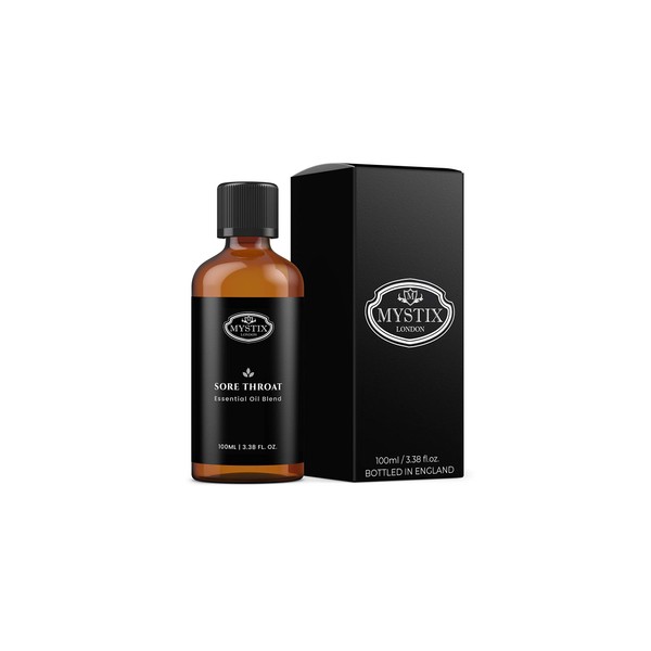 Mystix London | Sore Throat Pure & Natural Essential Oil