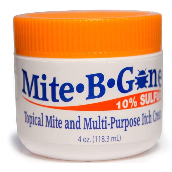 Mite Cream & Bite Relief - 10% Natural Blend Sulfur