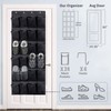 UESDU Hanging Shoe Storage, 24 Pockets Storage Bag for Shoes,