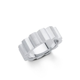 s.Oliver Men's Ring Stainless Steel 64 (20.4) silver